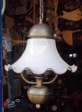 Lampadario vintage ottone usato  San Giorgio a Cremano