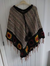 Woven crocheted multicoloured for sale  UK