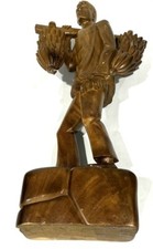 Wood carving man for sale  Topeka