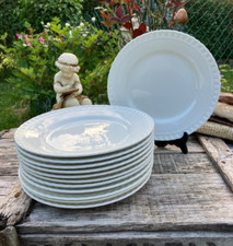 Assiettes plates faïence d'occasion  Villeneuve-la-Guyard