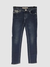 Calça jeans Free Planet infantil azul slim fit borboleta tamanho 10 US$ 54, usado comprar usado  Enviando para Brazil