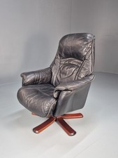 Vintage danish leather for sale  STOWMARKET