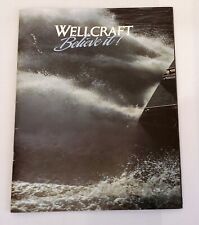 Brochure wellcraft 1985 usato  Caserta