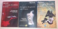 Trilogia millennium completa usato  Torino