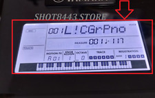 Nova Tela LCD Para Yamaha PSR-E473 PSR E473 Apenas Painel LCD Display LCD comprar usado  Enviando para Brazil