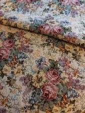 Blumen jacquard möbelstoff gebraucht kaufen  Berlin