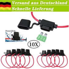 10X 12V KFZ Automatiksicherungshalter Sicherung Halter Automat MAX 30A Für PKW comprar usado  Enviando para Brazil