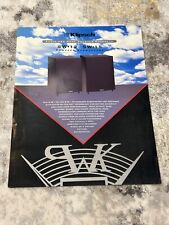 Vintage klipsch kv for sale  Cross Plains