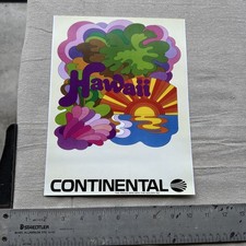Hawaii continental airlines for sale  Monument