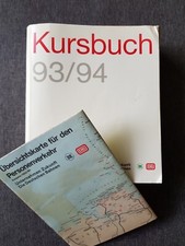 Kursbuch 94 übersichtskarte gebraucht kaufen  Arnsberg