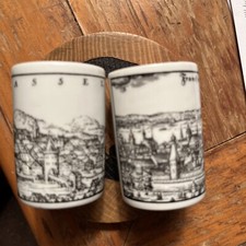 Altenkunstadt porcelana bávara 2 copos cidades alemãs Frankfurt & Cassel comprar usado Altenkunstadt porcelana bávara 2 copos cidades alemãs Frankfurt & Cassel comprar usado  Enviando para Brazil