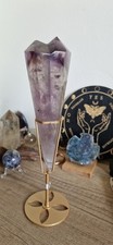 Amethyst zepter doppelspitze gebraucht kaufen  Fockbek