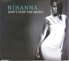 RIHANNA Don’t Stop the Music 2TRX w/ RARE CLUB MIX  Europe CD Single  USA seller comprar usado  Enviando para Brazil
