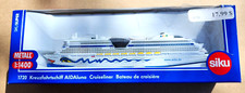 Navio de cruzeiro de luxo modelo brinquedo Siku RMS AIDA 1720 1/1400 navio de liga leve simulação comprar usado  Enviando para Brazil