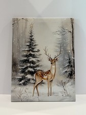 Christmas deer canvas for sale  Folsom