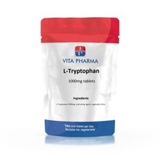 Comprimidos L-triptofano 1000mg VITAPHARMA comprar usado  Enviando para Brazil