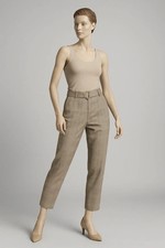 Spodnie F&F krata z paskiem – elegancki styl, rozmiar 34 na sprzedaż  PL