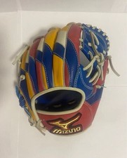 Luva de beisebol Mizuno Victory Stage campo interno multicolorida dura usada comprar usado  Enviando para Brazil