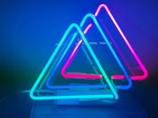 Three triangles acrylic for sale  USA