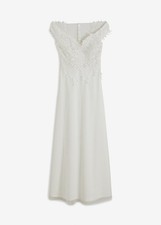 Brautkleid spitze weiß gebraucht kaufen  Deutschland