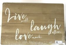 Live well laugh for sale  Acworth