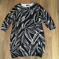 debenhams black white dress for sale  GRAVESEND