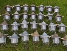 Alte loftlampe bunkerlampe gebraucht kaufen  Borken