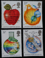 TIMBRES du ROYAUME UNI - GRAVITATION - ISAAC NEWTON N°1260/1263 NEUF ** LUXE MNH comprar usado  Enviando para Brazil