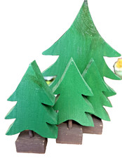 Four wooden christmas for sale  Troy