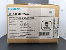 Siemens 14FUF32AA Nema tamanho 2 120/240 V Novo Na Caixa Aberto Starter comprar usado  Enviando para Brazil