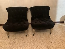 Fauteuils crapaud velours d'occasion  Gignac-la-Nerthe