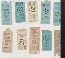 Lotto biglietti autobus usato Lotto biglietti autobus usato  Roma