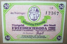 NOTA DEUTSCHLAND NOTGELD 1921 N°364 comprar usado  Enviando para Brazil