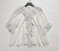 Usado, Blusa feminina Doen gola meia manga floral malha babado comprar usado  Enviando para Brazil