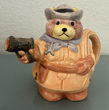 Ceramic cowboy bear for sale  Temecula