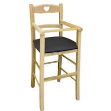Seggiolone legno naturale usato  Maddaloni
