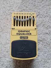 Pedal de efeitos de guitarra Behringer BEQ700 7 bandas equalizador gráfico comprar usado  Enviando para Brazil