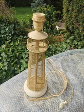Lampe phare métal d'occasion  Le Mesnil-Saint-Denis
