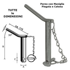 Perno con maniglia usato  Luzzara