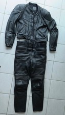 Motorrad schwarze echtleder gebraucht kaufen  Hamburg