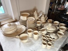 Denby sandalwood dinner for sale  WELLINGBOROUGH