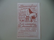 Advertising pubblicità 1914 usato  Salerno