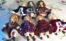 Lot porcelain dolls for sale  East Bend