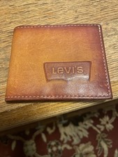 Carteira Vintage Levi Couro Genuíno Forrada de Denim comprar usado  Enviando para Brazil