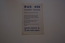 London country timetable for sale  FAVERSHAM