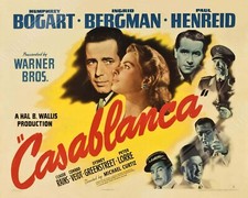 Casablanca movie poster for sale  Raleigh
