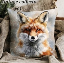 Watercolour fox face for sale  NEWTOWN