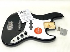 Baixo Fender Squier Jazz J genuíno CORPO TOTALMENTE CARREGADO preto afinidade baixo comprar usado  Enviando para Brazil