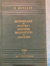 Dictionnaire benezit 1960 d'occasion  France