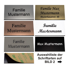 Briefkastenschild klingelschil gebraucht kaufen  Egloffstein